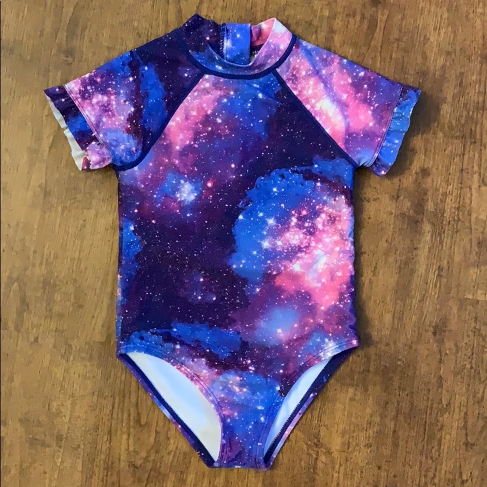 Janie and Jack girls swimsuit sz 5 Juno Valentine